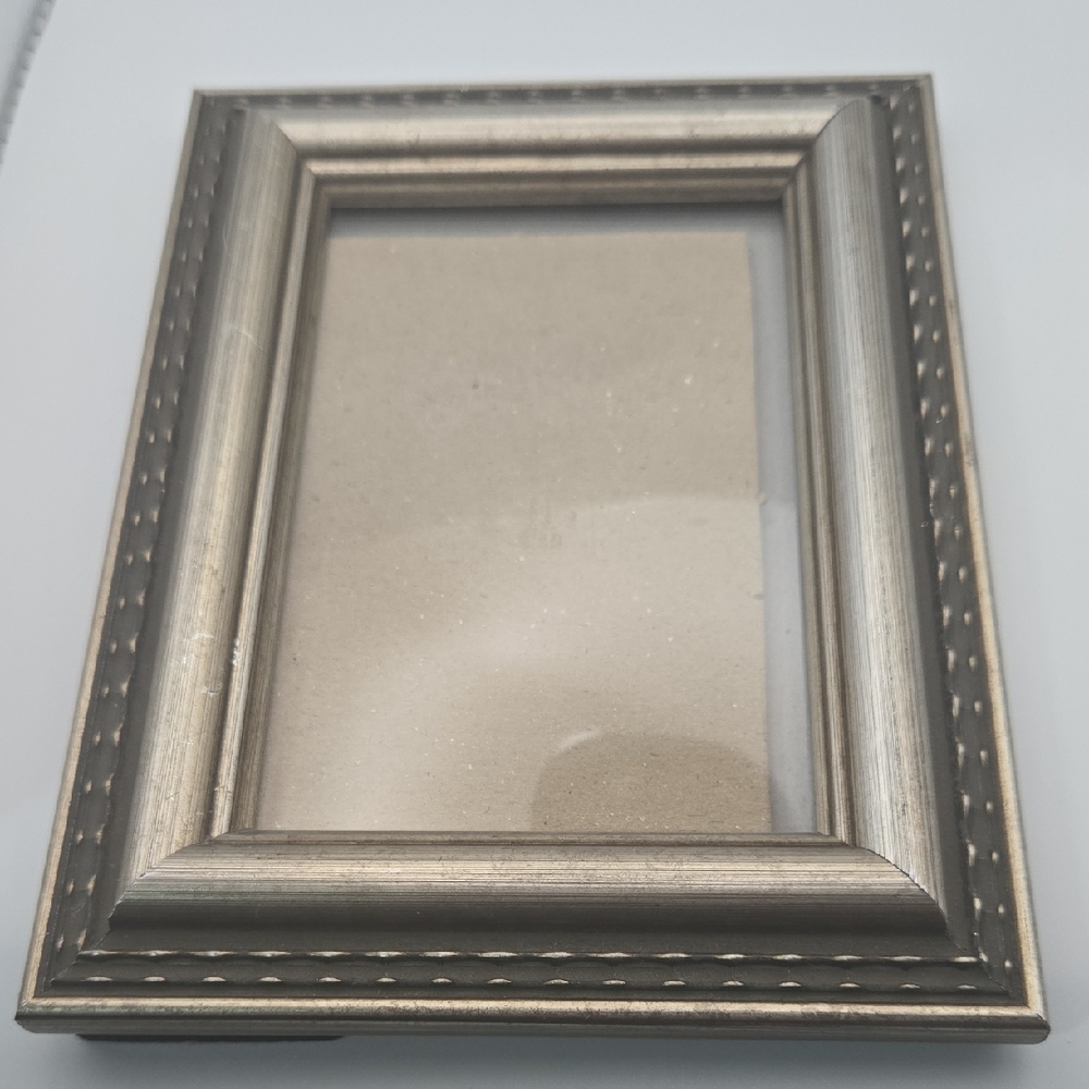 Silver Picture Frame 4x6 Photo